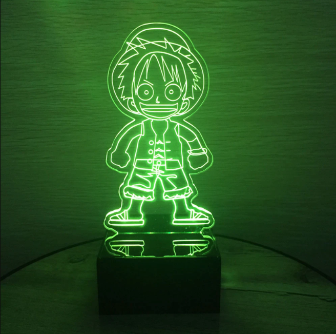 Luffy 3D Creative Light