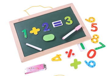 Sticker and Magnet Green Drawing Board