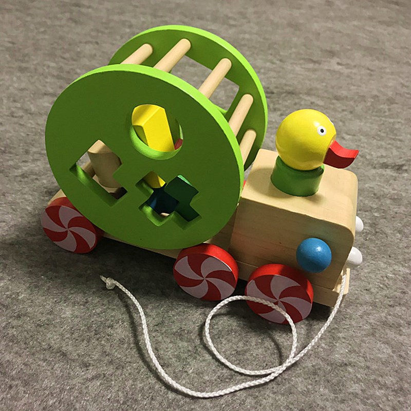 Duck Shaped Puzzle Game for Kids