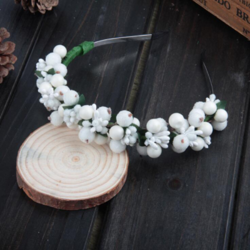 Plastic Foam Beautiful Floral Head Band for Women