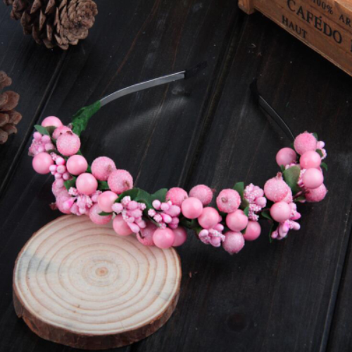 Plastic Foam Beautiful Floral Head Band for Women