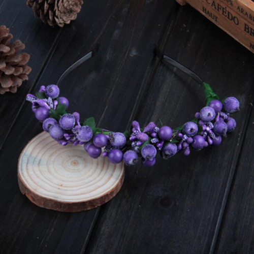 Plastic Foam Beautiful Floral Head Band for Women