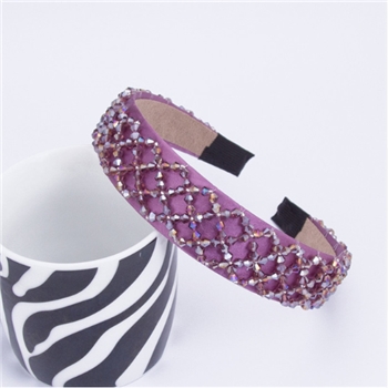 Alloy Rhinestone Beaded Hair Band for Women
