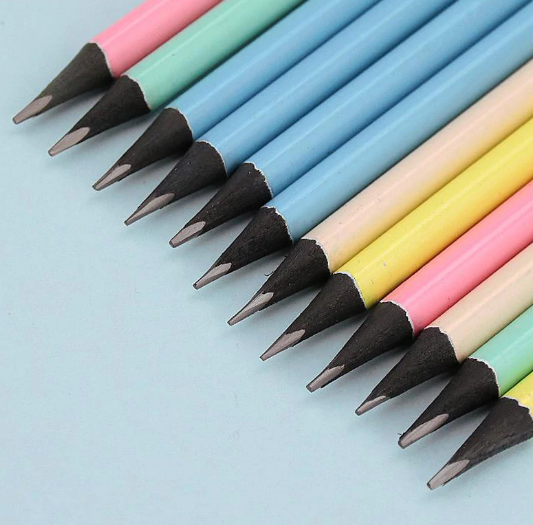 12 Pencils per Box Wood Standard Pencils