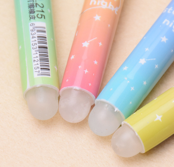 10 Piece per Box Rubber Bunny Style Pencil Eraser