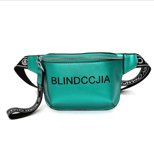 PU Solid Multi-Purpose Small Chest Bag for Women