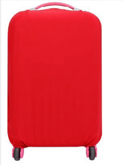 Multicolored Large Size Polyester Trolley Travel Case