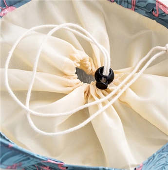 Fashionable White Oxford Vibrant Cactus Waterproof Lunch Bag