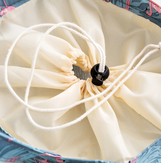 Fashionable Blue Oxford Free Flamingo Waterproof Lunch Bag