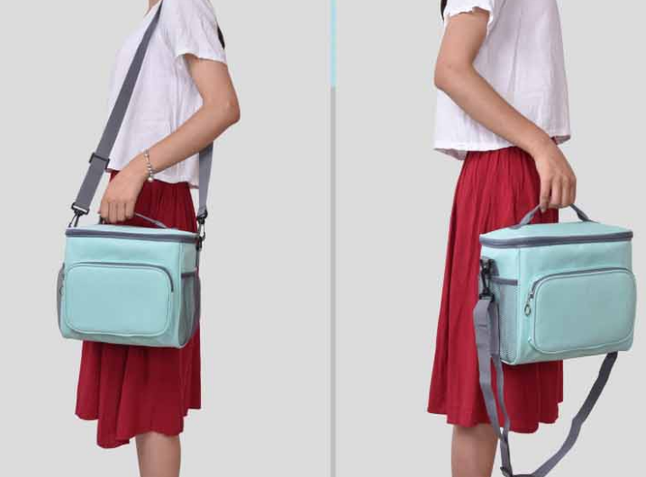 Cute Multi-Color Oxford Waterproof Handbag Style Lunch Bag
