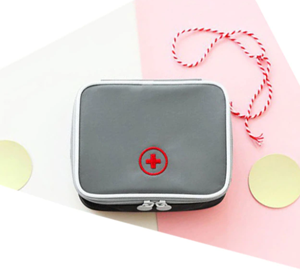 New Polyester Waterproof Medicine Travel Bag