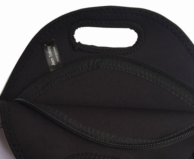 Lovely Polyester Waterproof Chef Emoticon Lunch Box Bag