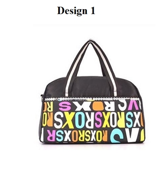 Multi-Functional Nylon Printed Lunch Box Bag for Women