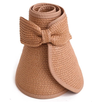 Straw Foldable Roll Up Sun Hat for Women