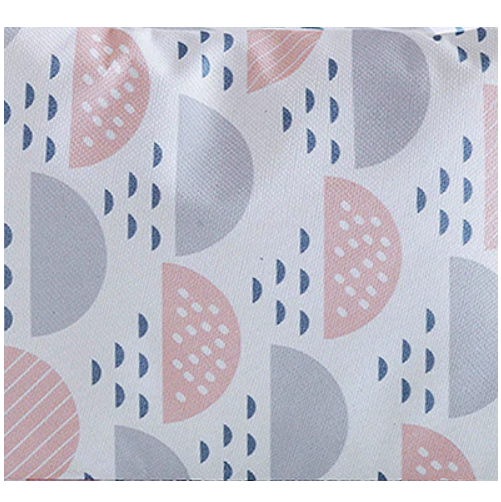 Casual Style Oxford Cloth Bird Homing Waterproof Beam Mouth Lunch Bag for Women