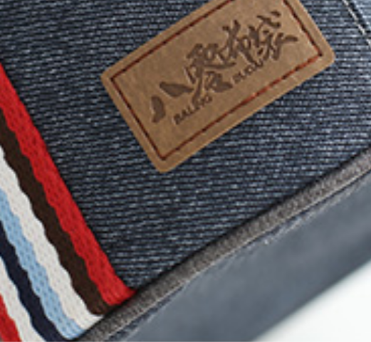 Unisex Stylish Dark Blue Oxford Large Waterproof Lunch Bag