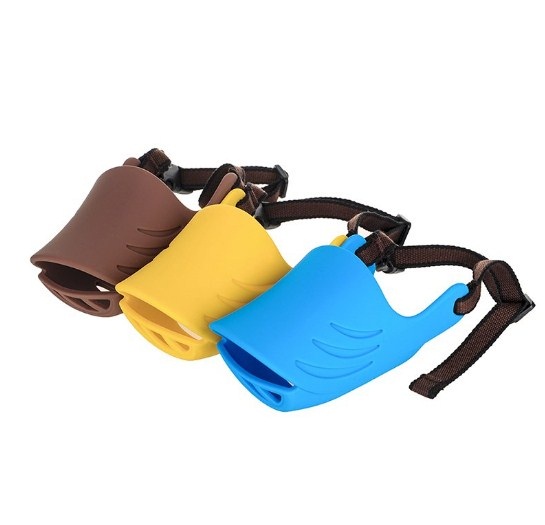 Plastic Duck Mouth Adjustable Muzzle Mask for Dog