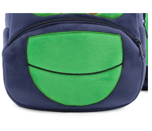 Orangutan Printed Plush School Backpack for Kids