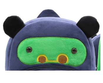 Orangutan Printed Plush School Backpack for Kids