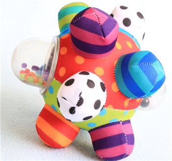 Cute Little Colorful Cloth 3-D Ball for Kids