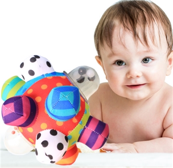 Cute Little Colorful Cloth 3-D Ball for Kids