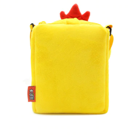 Chick Printed Plush School Backpack for Kids