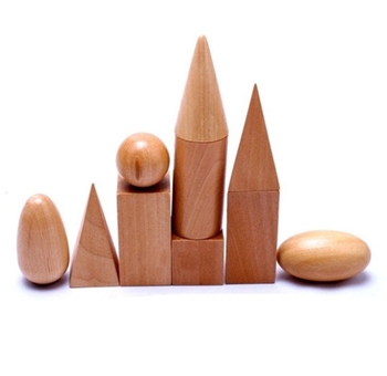 Wooden Geometric Shapes Learning Toy for Kids