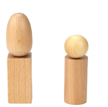 Wooden Geometric Shapes Learning Toy for Kids