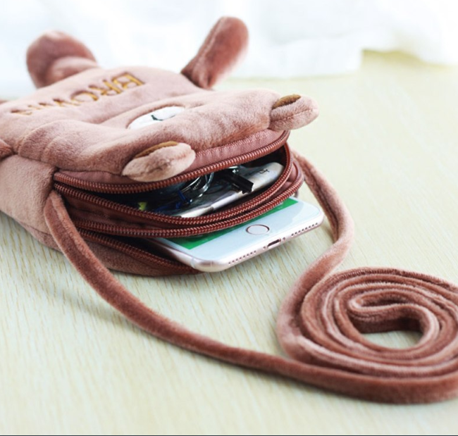 Teddy Printed Polyester Medium Size School Backpack for Kids