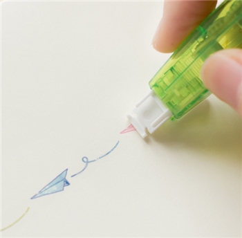 Stylish Colorful Plastic Decorative Ribbon Correction Tape