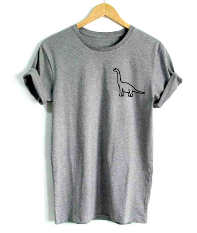 Polyester Short Sleeve Kangaroo Printed Pattern T- Shirt for Women