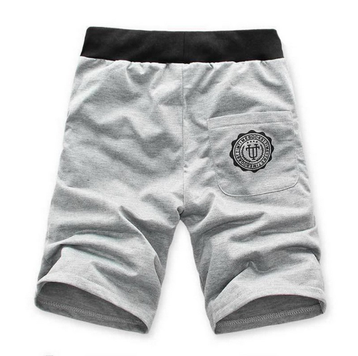 Polyester Solid Loose Fit Knee Length Shorts for Men