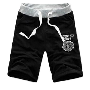 Polyester Solid Loose Fit Knee Length Shorts for Men