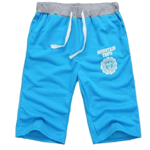 Polyester Solid Loose Fit Knee Length Shorts for Men