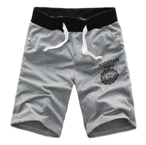 Polyester Solid Loose Fit Knee Length Shorts for Men