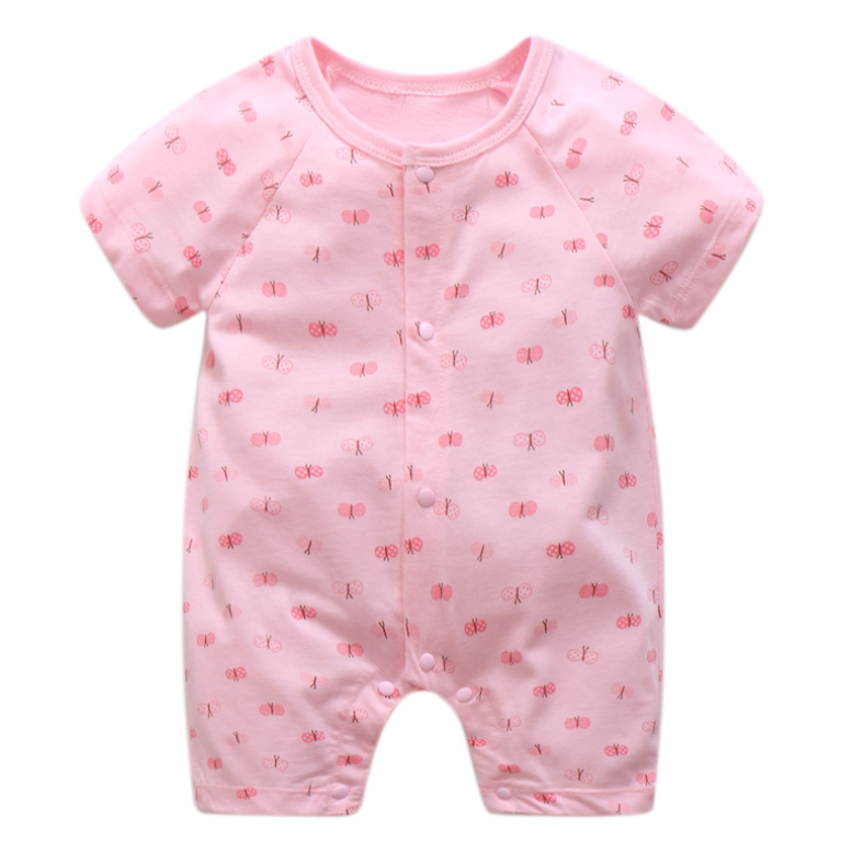 Cotton Summer Printer Jumpsuit for Kids