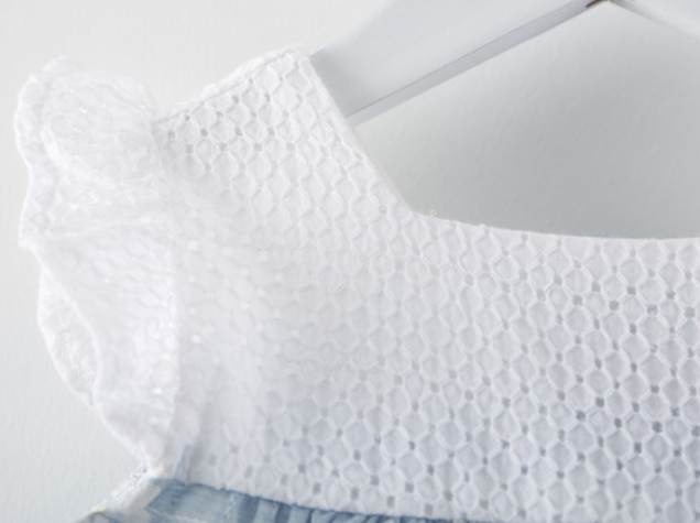 Cotton Floral Flower Print Dress for Baby Girl