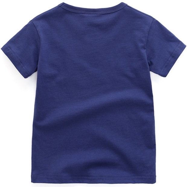 Cotton Letters Printed Front Casual T-shirt For Kids