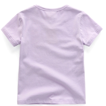 Cotton Rabbit Printed Front Casual T-shirt For Kids