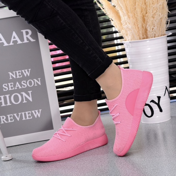 Canvas Round Toes Plain Casual Flexible Women Shoes