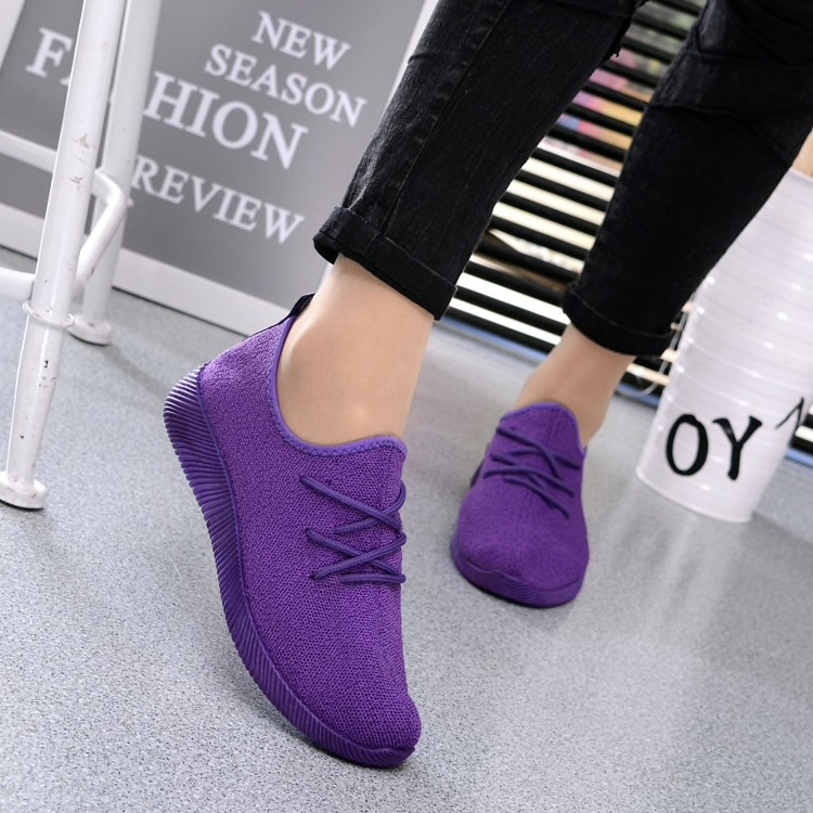 Canvas Round Toes Plain Casual Flexible Women Shoes