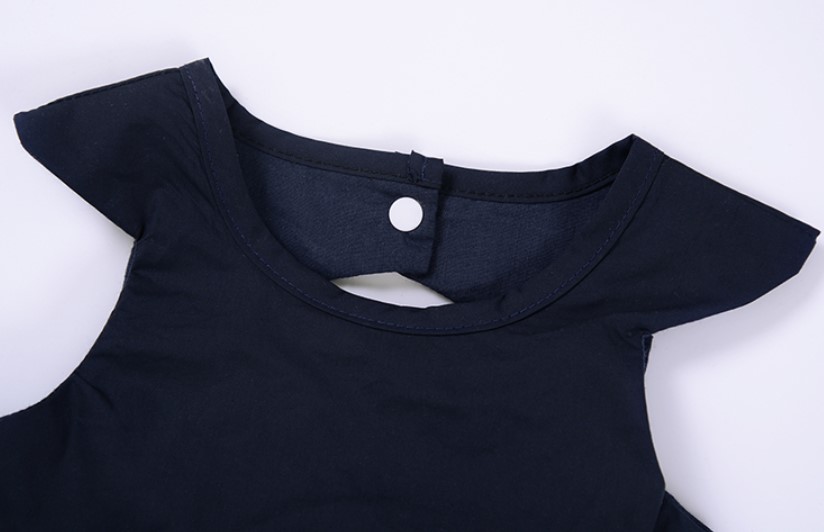 Cotton Strips Printed Dress for Baby Girl