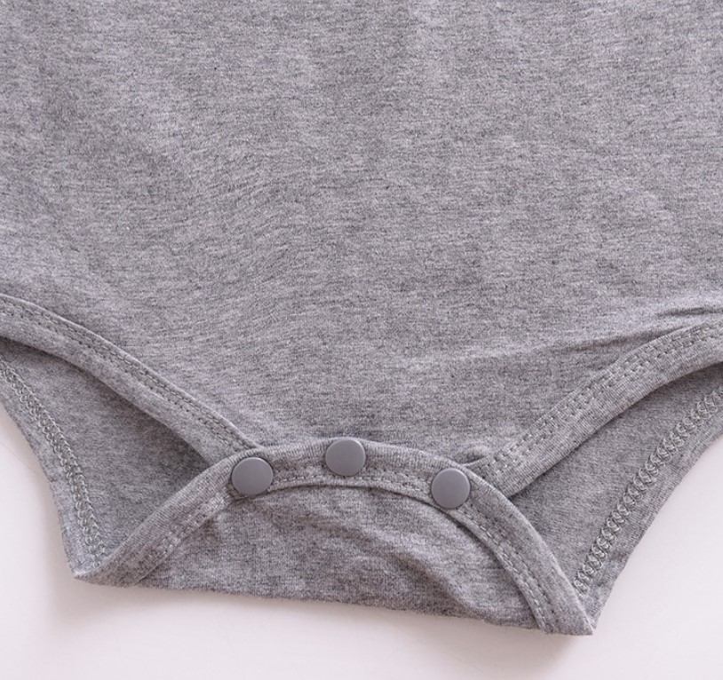 Cotton Trumpet Sleeves Bodysuit for Baby Girl 