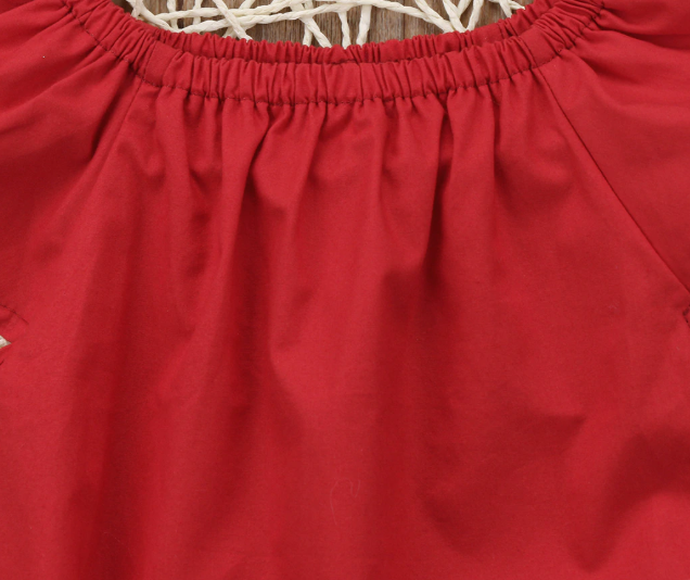 Cotton Short Sleeve Summer Romper for Baby Girl