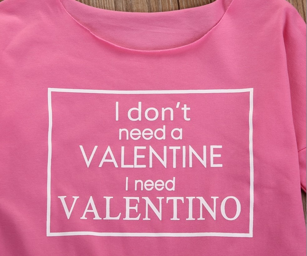 Pink Cotton Letter Printed Jumpsuit for Baby Girl 