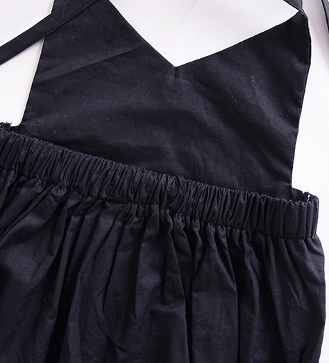 Cotton Backless Summer Cute Triangle Romper for Baby Girl