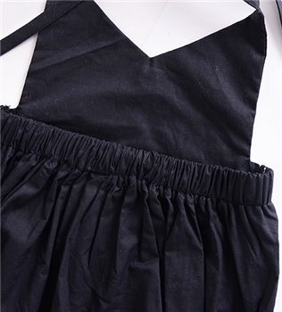 Cotton Backless Summer Cute Triangle Romper for Baby Girl