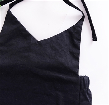 Cotton Backless Summer Cute Triangle Romper for Baby Girl