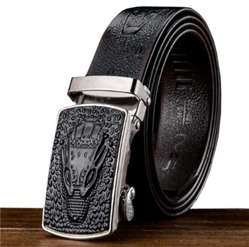 Leather Boutique Metal Automatic Bukul Belt