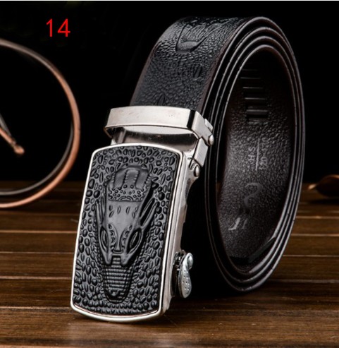 Leather Boutique Metal Automatic Bukul Belt